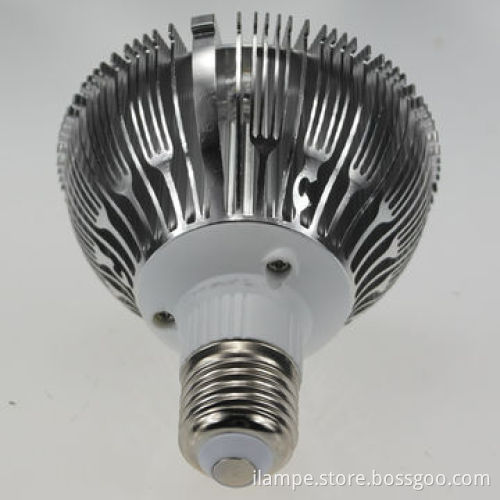 LED PAR30 Light with 350 to 400lm Luminous Flux, 7W Power and 100 to 240V AC Voltages